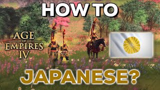 How to Play Japanese Fast Aggression in Season 6 AOE4 [upl. by Apthorp]