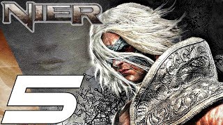 NIER  Gameplay Walkthrough Part 5  The Barren Temple [upl. by Kcirddec]