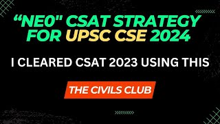 The ULTIMATE CSAT Strategy  Clear CSAT With SMARTWORK  CSAT Final Move  🫡Lets not FAIL CSAT [upl. by Wirth]