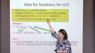 Hardness for Sequence Problems  LCS and Frechet Distance [upl. by Selima]