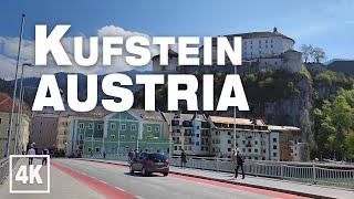 Kufstein AUSTRIA • 4K 60fps ASMR Real Time Virtual Walking Tour with Original Sound [upl. by Yart]