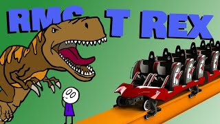 The First RMC TRex Coaster is Going to JAPAN New Concept Art found  FujiQ Highland 2022 [upl. by Enidlarej]