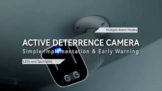 🔴🔵 Active Deterrence Camera Introducing [upl. by Allicserp]