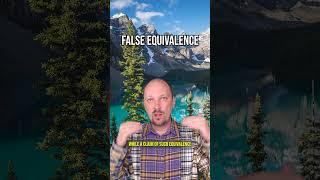 Logical fallacies part 35 False equivalence [upl. by Kelvin619]