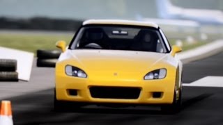 Honda S2000 Top Gear test track [upl. by Ynittirb]