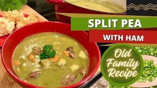 Old Family Recipe EASY Homemade Split Pea Soup with Ham [upl. by Hakeem]