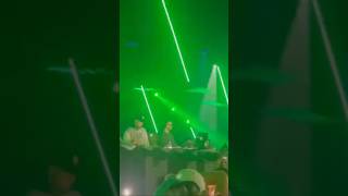 Dj performing on stage with great light show and music [upl. by Olly]