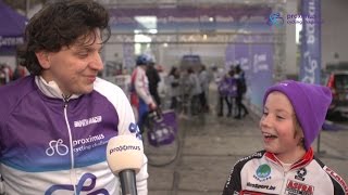 Proximus Cycling Challenge Mood video Thomas and his son  NL subs [upl. by Cohligan436]