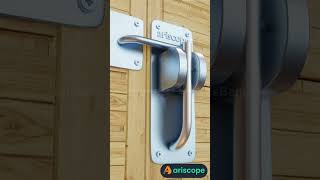 SelfLocking Door A Clever Animation [upl. by Goodrow]