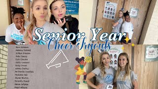 My Senior Year Cheer Tryouts  Senior Episode 1 [upl. by Napas]