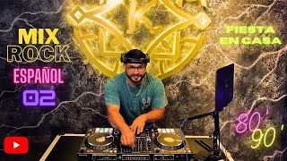 MIX ROCK EN ESPAÑOL JULIO 2024  DJ RICHARD CANDIOTTI LIVE CLÁSICOS DEL ROCK 80 y 90 MIX 🔥🎸😎 [upl. by Ellevehc]