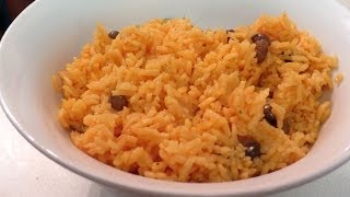 Rice and Pigeon Peas Arroz Con Gandules  recipe [upl. by Nykal]