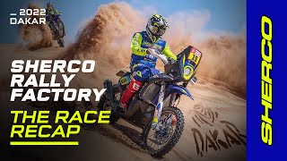 2022 DAKAR  SHERCO RALLY FACTORY  THE RACE RECAP [upl. by Nohsreg867]