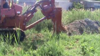 Kabelpfug Ditch Witch HT100 Baumaschine gebraucht Bau Portal [upl. by Puglia]