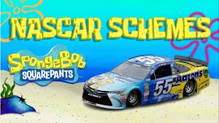 SpongeBob NASCAR Paint Schemes [upl. by Hedgcock347]