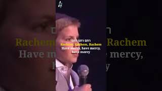 Rachem by Yaakov Shwekey and Mordechai Shapiro [upl. by Bruno819]