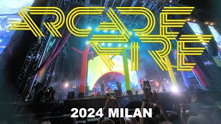 Concert Arcade Fire  Sprawl II  Milan  3 juillet 2024 [upl. by Nodababus]