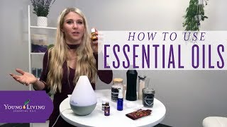 Using Essential Oils  Young Living Essential Oils [upl. by Inahpit]