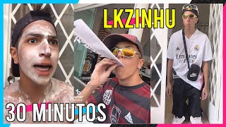 30 Minutos dos MELHORES VÍDEOS De LKZINHU TENTE NÃO RIR 2 [upl. by Nirb]