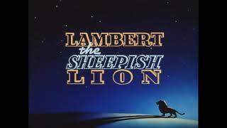 Lambert The Sheepish Lion 1952  RECREATION Titles Opening amp Closing [upl. by Bunow654]