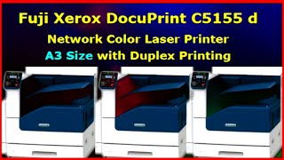 Fuji Xerox DocuPrint C5155 d1Color Printer [upl. by Harland]