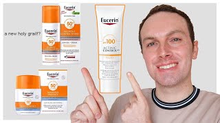 Have I Found My New Holy Grail SPF Testing Eucerin Sunscreens [upl. by Eibo]