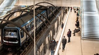 Ligne 14 du Métro Parisien SaintDenis Pleyel Aéroport dOrly en MP14 CA [upl. by Silber]