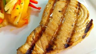 Grilled Marlin Steaks Recipe • A Great Catch  Episode 40 [upl. by Yrogerg826]