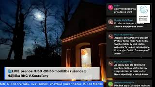 LIVE  350 svFaustína 400 2050 modlitba svruženca [upl. by Candide]