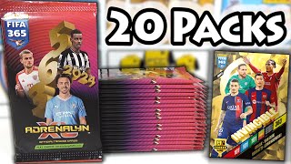 INVINCIBLE CARD HUNT  Opening 20 Packs of the NEW ADRENALYN XL 2024 Fifa 365 Collection EPIC [upl. by Htennek]