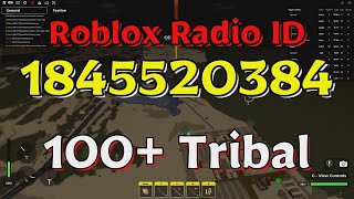 Tribal Roblox Radio CodesIDs [upl. by Yort957]