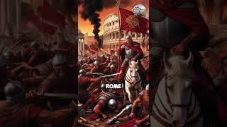 The Sack of Rome by the Visigoths shorts history romanhistory [upl. by Leahcimdivad]