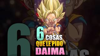 Dragon ball DAIMA 6 cosas que le Pido dragonballdaima [upl. by Nnylatsyrk584]