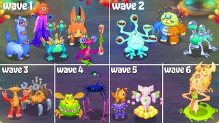 Ethereal Workshop  Full Song Compilation Wave 1  Wave 6  My Singing Monsters [upl. by Kumar670]