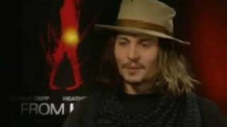 Johnny Depp  From Hell Interview [upl. by Jann39]