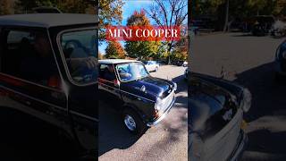 OG Italian Job  Austin Mini Cooper minicooper carshow classiccars [upl. by Faulkner]