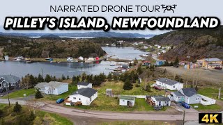 🌊✨ Pilleys Island Newfoundland  Aerial 4K Drone Exploration 🚁🏞️ [upl. by Jany]