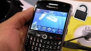 How to Unlock Blackberry  any blackberry any country [upl. by Skoorb]