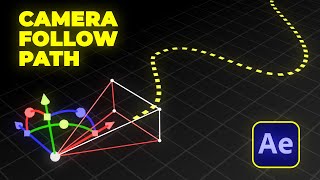 Camera FOLLOW PATH After Effects  EASY TECHNIQUE  After Effects Tutorial [upl. by Gwyn260]