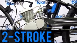 How To Install 80cc 2Stroke Bicycle Engine Kit FULL DVD 66cc 48cc 50cc [upl. by Mukul]