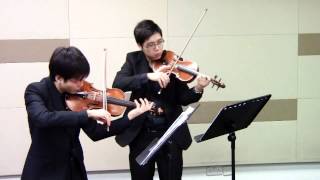 Mazas Violin Duet Op38 No1 [upl. by Aiet966]