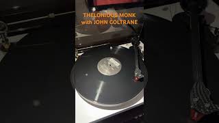 Thelonious Monk with John Coltrane  Craft OJC vinyl record [upl. by Redan116]