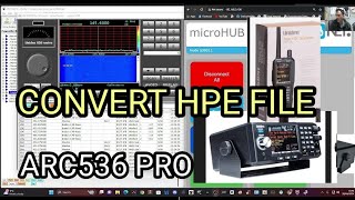 ARC536 Pro  SDS100200 Import Frequencies Radio Reference amp Waterfall FREE TRIAL [upl. by Auqinom666]