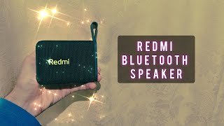 REDMI Bluetooth speaker  La mini bocina de la submarca de XIAOMI [upl. by Annabal]