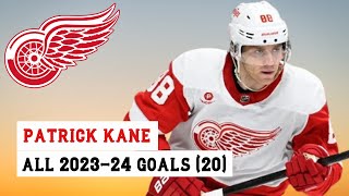 Patrick Kane 88 All 20 Goals from the 202324 NHL Season [upl. by Nahshu982]