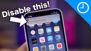 How to iOS 143  Dynamic Wallpaper  Remove Shortcuts notification banner [upl. by Grosvenor]