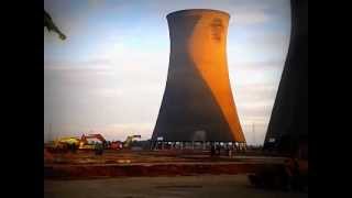 Thorpe Marsh Power Station Demolition 3 [upl. by Podvin]