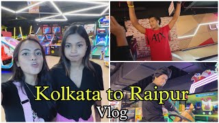 Kolkata to Raipur  vlog  Beauty khan  Arbaz mallick  Sona Mukul [upl. by Nirda]