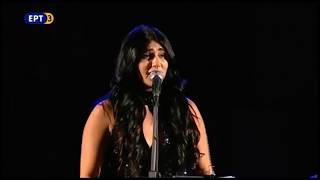 Sarina Cross  Qaduka al mayas  Arabic song live in Greece [upl. by Isteb767]