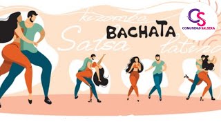 🔥Clase de salsa presencial para principiantes  Combo 2 y 3 de bachata 🕺💃 Aprende rápido y facil [upl. by Yatnuahs474]